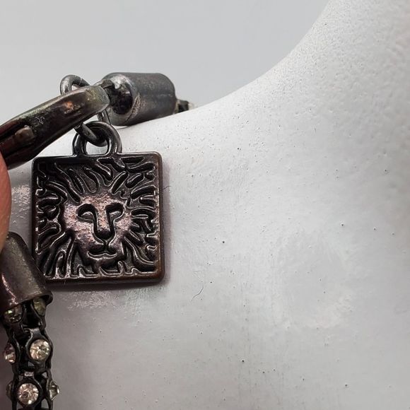 Retired vintage Anne‎ klein Gothic shadows crystal necklace N1923 - Picture 4 of 5